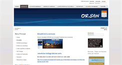 Desktop Screenshot of orsan.fr