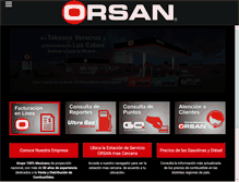 Tablet Screenshot of orsan.com.mx
