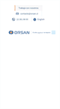 Mobile Screenshot of orsan.cl